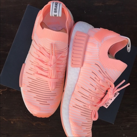 adidas Shoes - Adidas NMD rR STLT Primeknit Peach Sneakers